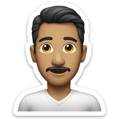 gay mexican guy that looks like tony gonzales sticker