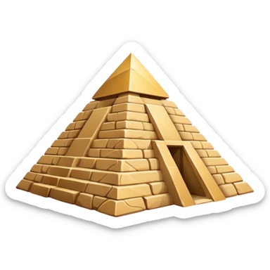 Pyramide sticker