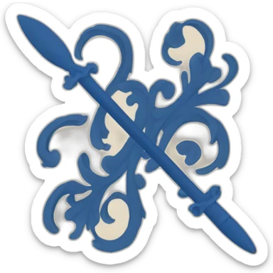 Asturias caligrafia sticker