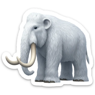 Mammoth sticker