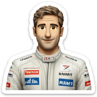 Franco Colapinto f1 Driver sticker
