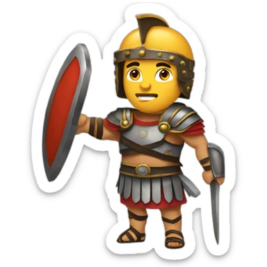 roman gladiator sticker