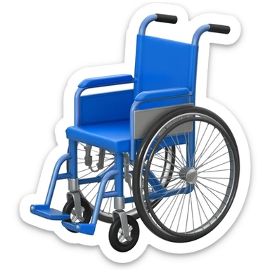 Wheelchair sticker