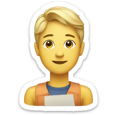 thanks in advance sticker