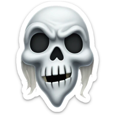 Ghost Crusader Jolly Roger sticker