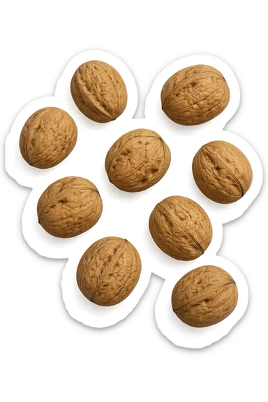 noci vista dall'alto, iperrealistiche 4k sticker