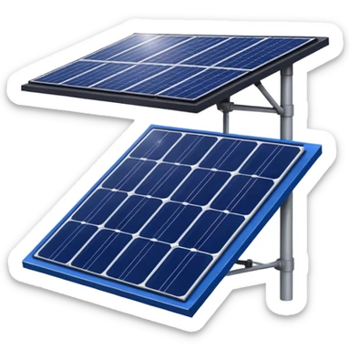 solar panel on roof emoji sticker