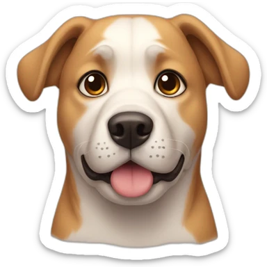 sympathetic dog sticker