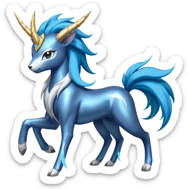 Meloetta-Manectric-Suicune-Cobalion-fusion sticker