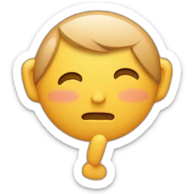 Trois doigts vers le haut le pouce et l’auriculaire se rejoignent sticker