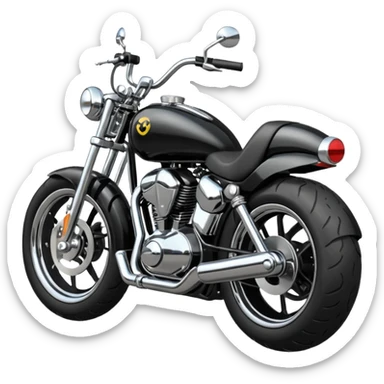 Motorcycle sticker