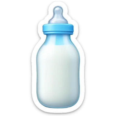 baby bottle milk
 sticker