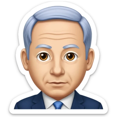 Benjamin netanyahu sticker