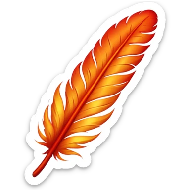 PHOENIX FEATHER sticker