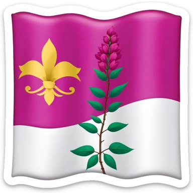 bougainville flag sticker