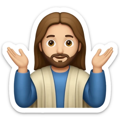 Jesús emojis sticker