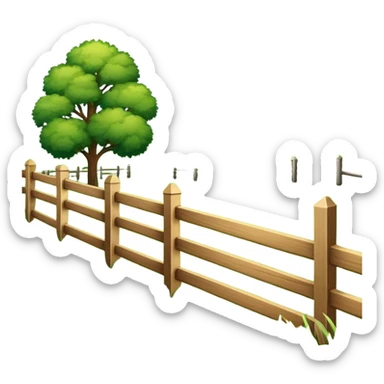 enclosure pasture sticker