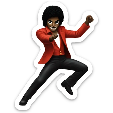 michael jackson thriller dance sticker