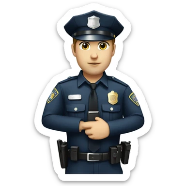 police documentation sticker