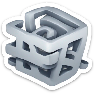 Logo with letters RT sticker