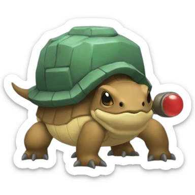 Tortank poke sticker