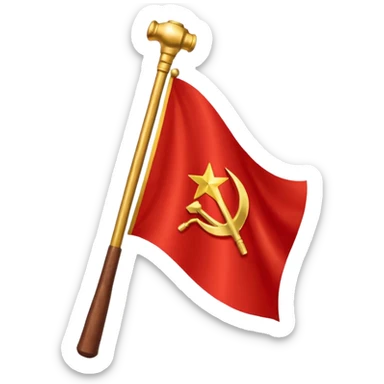 Ussr flag sticker
