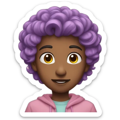 Coeur pastel sticker