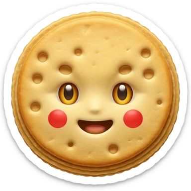 japanese rice cracker sticker