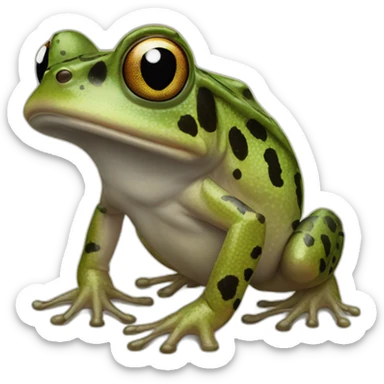 Surinam toad sticker