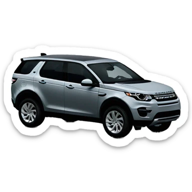 Land rover discovery sport gray sticker