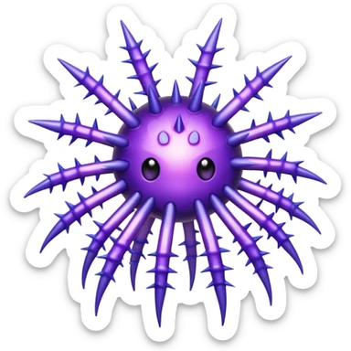  virus with many leg sticker