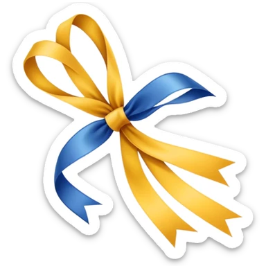 gymnastics ribbon sticker