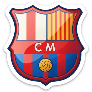 Barcelona logo sticker