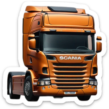 Scania v8 sticker