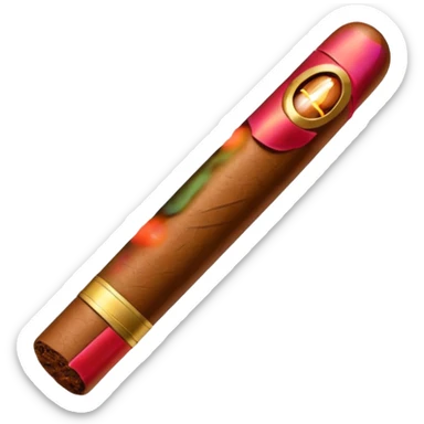 a hidden cigar sticker