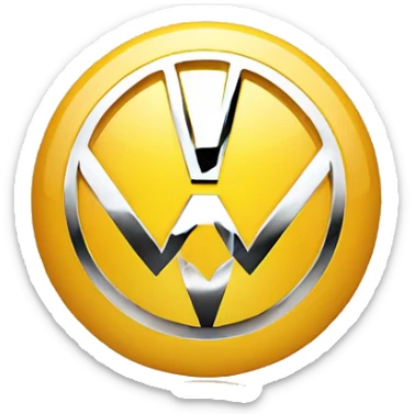 Volkswagen logo  sticker