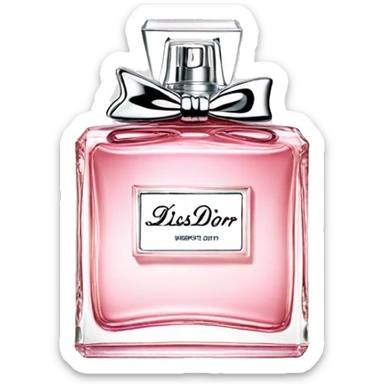 miss dior perfume sticker