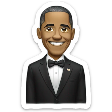 Obama Obama Obama Obama Obama sticker