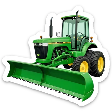 Plow - John Deere 644 (Model Year: 2022) (Iconic colour: Green) sticker
