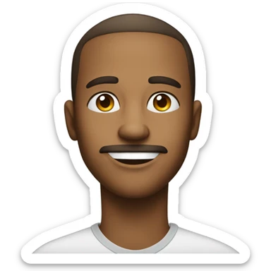 A smirk knowing you were right for something  sticker