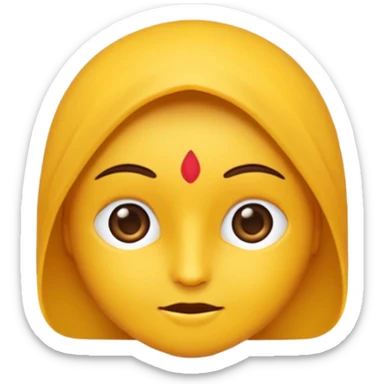 make it just have a phrase in hind sticker