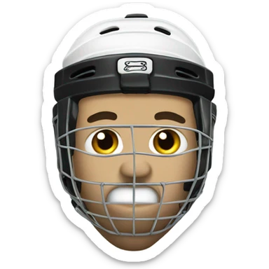 Hockey mush  sticker