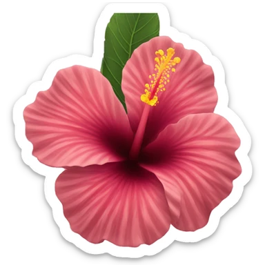 hibiscus sticker