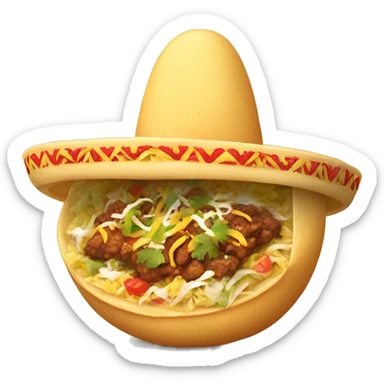 Mexican food  sticker