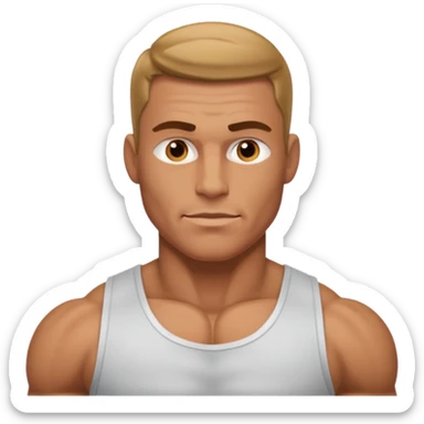 WELL BUILD MAN sticker