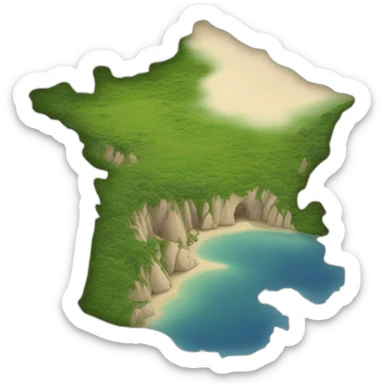 North of france sticker