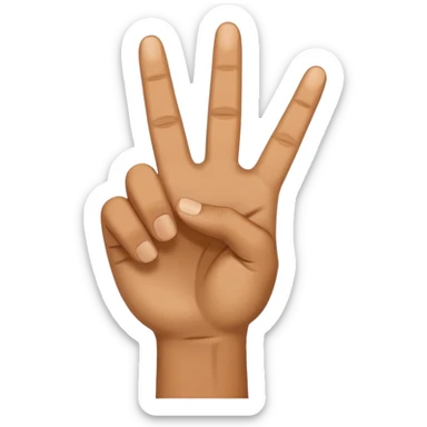 Westside hand sign sticker
