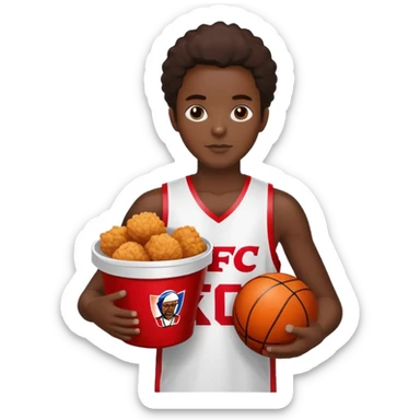 A hooper with kfc sticker