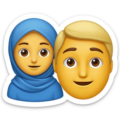 Bu mavi tikin aynısını emojiye cevirirmisin sticker