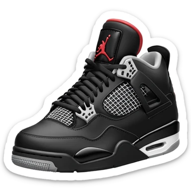 Jordan 4s  sticker